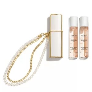 Chanel Coco Mademoiselle Eau de Parfum Set - White and Gold